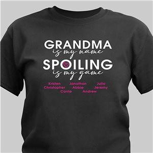 Personalized Spoiling is My Game T-Shirt - Pink - XL (Mens 46/48- Ladies  18/20) by Gifts For You Now - Yahoo Shopping
