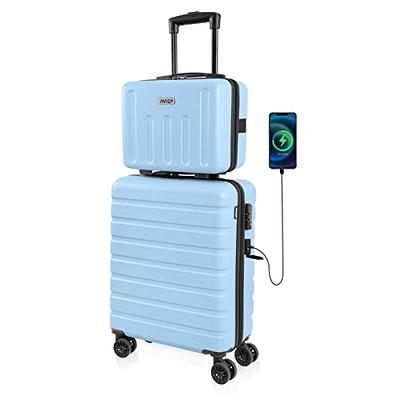  AMKA - Gem Hardside Carry On and Weekender Luggage Set, Hard  Sided Luggage with Spinner Wheels, 2-Pieces, Suitcase and Toiletry Bag,  (20-Inch and 12-Inch) Mint : Clothing, Shoes & Jewelry