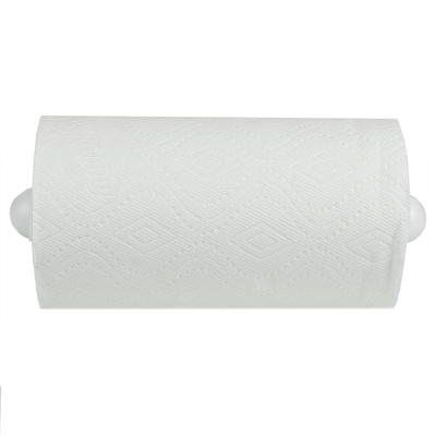 Wall Mounted Plastic Paper Towel Holder, White