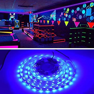 Vrabocry LED Light Strip USB Powered 1m/3.28ft 5V 60 SMD/m 2835 LEDs  395nm-405nm Ultraviolet Blacklight for Fluorescent, 3D Print Curing,  Computer Case, UV Poster, UV Body Paint Waterproof - Yahoo Shopping