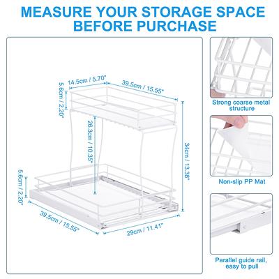 WelFurGeer 20'' Width Pull Out Drawers for Kitchen Cabinets, Cabinet  Drawers Pull Out, Pull Out Cabinet Shelf, Slide Out Kitchen Drawers, Wood Slide  Out Drawer for Kitchen (20''W x 21''D) - Yahoo