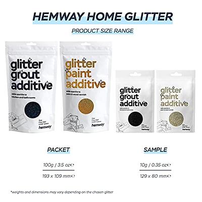 Add a touch of sparkle to your walls with Hemway Glitter Paint
