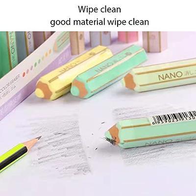 Eraser Pen,Pen-Shaped Grip,Pencil Eraser, Erase The Clean Eraser, for  Student prizes, Sketching and Drawing Eraser (Pencil Shaped 8 Colors) -  Yahoo Shopping