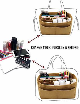 Doxo Felt Purse Organizer Insert for Tote,Bag Dividers for Handbags,Fit LV  Pochette Bags and More.(Brown-Felt) - Yahoo Shopping