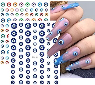 7 Sheets Cute Cartoon Nail Art Sticker Cute Nail UAE