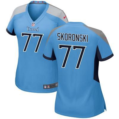 Men's Tennessee Titans Nike Light Blue Alternate Custom Game