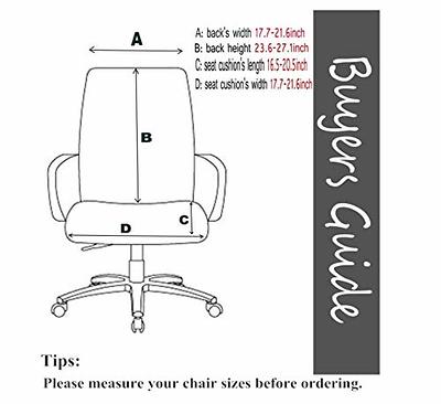 Garneck 2pcs Office Chair Armrest Covers,Arm Rest Slipcovers,Thickened  Office Computer Chair Armrest Protect Covers, Elastic Band Chair Arm Rest  Sleeves (Coffee) - Yahoo Shopping