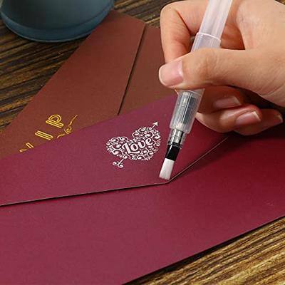 3 PCS Pencil Style Envelope Moistener - Stamp Envelope Moistener Mailing Letter  Sealer Envelope Licker for Office Classroom, Clear - Yahoo Shopping