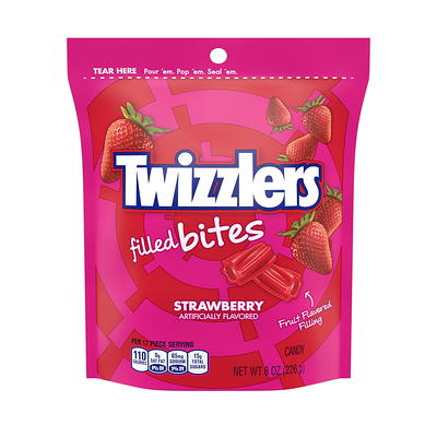 Twizzlers Candy, Strawberry, Twists, Big Bag - 32 oz