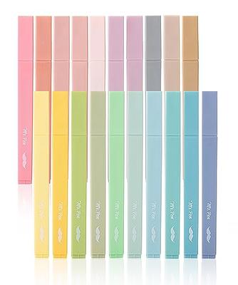 Mr. Pen- Dual Tip Highlighters, Pastel Colors, 12 Pack, Fine & Chisel Tip  Highlighters Assorted Colors, Colored Highlighters, Highlighter Pens,  Highlighter Markers, Markers for Journaling 