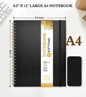  Lined Journal Notebook for Women Men, 3 Pack A5 Small