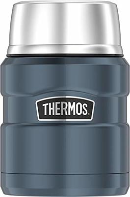 Thermos Stainless King Food Jar with Spoon - 16 Oz.