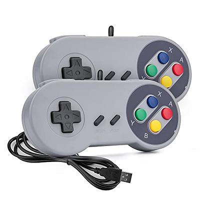 Rii Game Controller, SNES Retro USB Controller, Classic Gamepad Joystick, PC  Super Classic Joypad Gamestick for PC, Raspberry Pi, Windows MAC Liunx,  Android GP100 (Grey, 2 Pack) - Yahoo Shopping