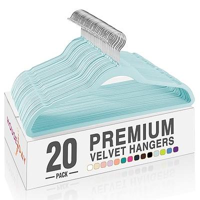 Premium Space Saving Velvet Hangers Holds Up To 10 Lbs, 30/50/60/100 Packs  Option, Clothes Hangers - Yahoo Shopping