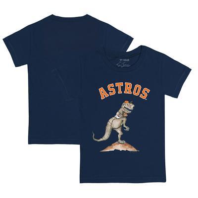 Youth Tiny Turnip White Atlanta Braves TT Rex T-Shirt