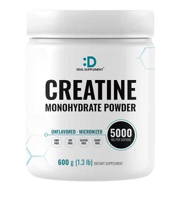 Creatine Monohydrate Micronized Powder 500G, 5000mg Per Serv (5g