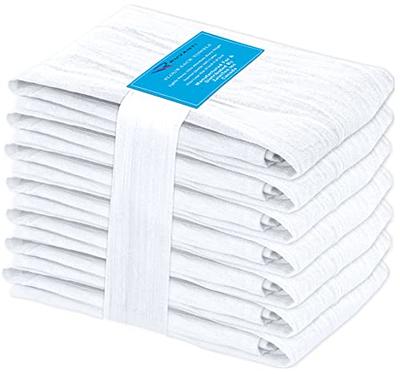 100% Cotton Kitchen Dish Cloths,6 Pack Absorbent Dish Towels for Kitchen,Quick  Drying Tea Towel
