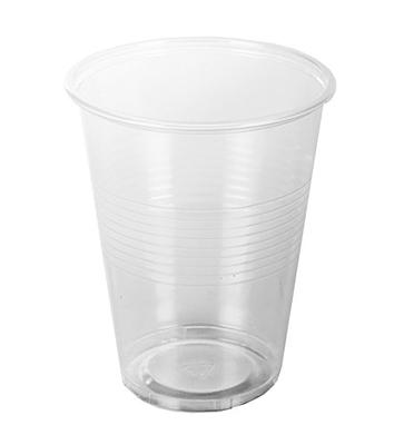 TashiBox 12 oz disposable plastic party cups (Red, 100)