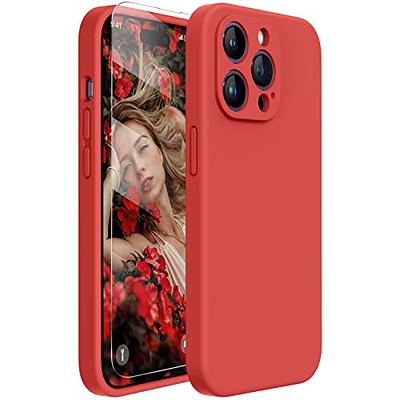 Miracase Designed for iPhone 14 Pro Max Phone Case with Screen  Protector,[Upgraded Enhanced Camera Protection],Shockproof Liquid Silicone  Case with
