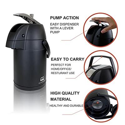 Airpot Thermal Coffee Carafe Dispenser With Pump Insulated