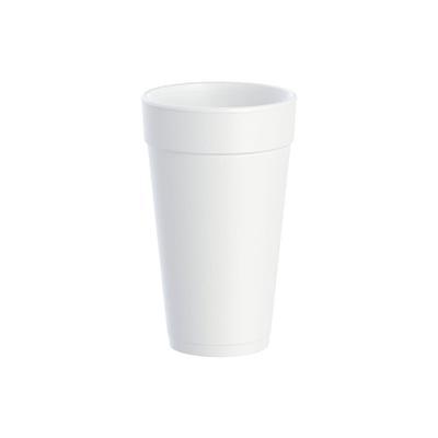 Dart 20J16 20 oz Insulated Foam Cup - White - Yahoo Shopping