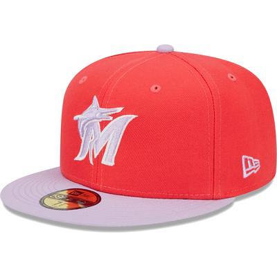 Men's New Era Light Blue Miami Marlins 2023 Spring Color Basic 59FIFTY Fitted Hat