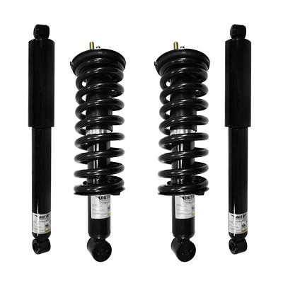 ECCPP Complete Struts Spring Assembly Front Rear Struts Shock