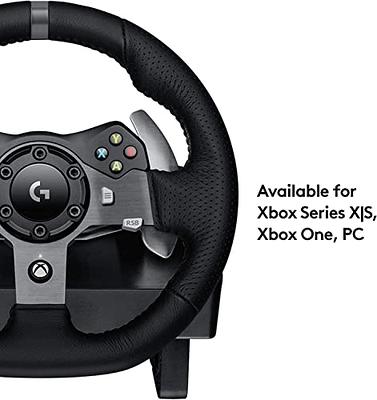 Logitech - G920 Driving Force Racing Wheel and pedals for Xbox Series X, S,  Xbox One, PC - Black