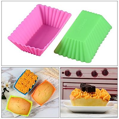  Silicone Baking Cups Cupcake Liners - 24Pcs Reusable