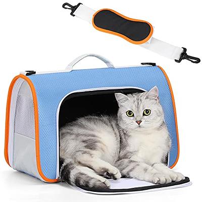 Cat Carrier Bag, Soft-Sided Pet Carrier Airline Approved, Durable