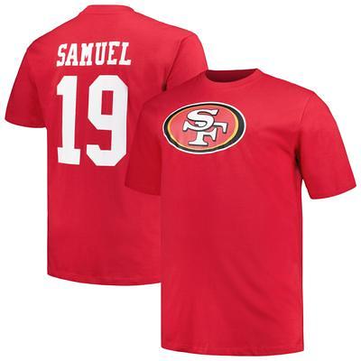 Men's Nike Deebo Samuel Scarlet San Francisco 49ers Player Name & Number T-Shirt Size: Large