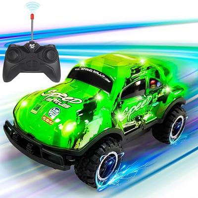 Remote Control Car, 2.4Ghz 1/18 Scale Model Racing Car Toys, RC Car for  Kids and Boys with Cool Led Lights, Hobby RC Cars Toys Birthday Gifts for  Age