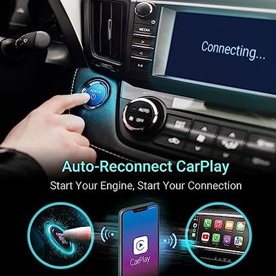 For Apple iOS 10+Car Auto Navigation Player Wireless Carplay Adapter Box  Dongle+