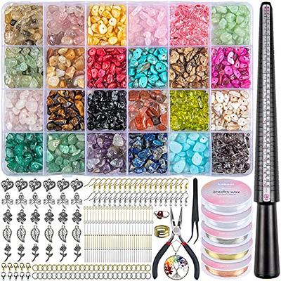 6000 Pcs Mini Jewelry Crafts DIY Bracelet Bulk Bead Box Set Making  Accessories 