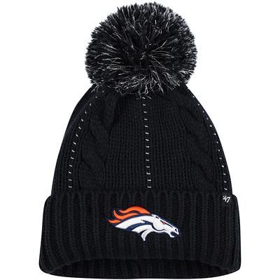 Denver Broncos '47 Bering Cuffed Knit Hat with Pom - Navy