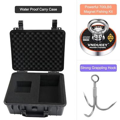 Magnet Fishing Kit with Case Fishing Magnets 700 LBS Pulling Force