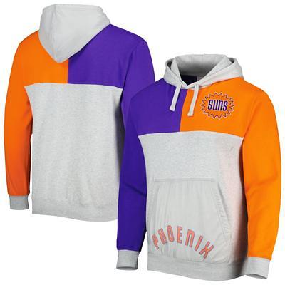 New York Giants Mitchell & Ness Head Coach Pullover Hoodie - Royal/Heather  Gray