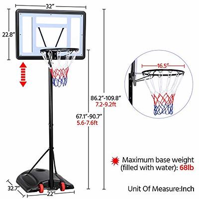 Mini Basketball Hoop, Indoor Over The Door Mini Hoop and Basketball Set, Basketball Mini Hoop Monibloom