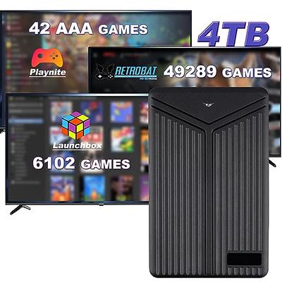  Kinhank 2TB Game Drive with 120000+ Games, Batocera 33 Game  System, External Hard Drive for Mac OS/PC/Windows XP/7/8/10/11, USB 3.0 :  Video Games