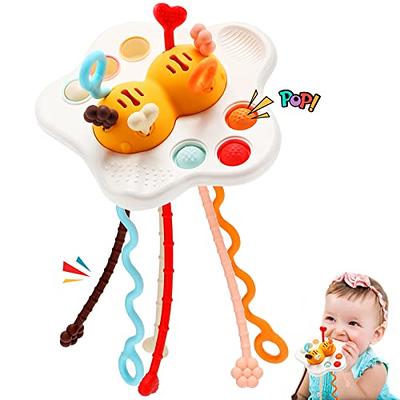 LZZAPJ Sensory Toys for Toddlers 1-3, Montessori Toys for 1 Year Old,  Infant Swan Pull String Car Seat Toys for Travel, Teething Toys for Babies  6-12 Months First Birthday Gift for Baby. - Yahoo Shopping