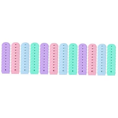 Uonlytech 180 Pcs Key Chain Key Caps Key Color Covers Key Covers