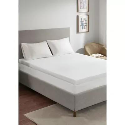 Hypoallergenic 3 Gel Memory Foam Mattress Toppers (queen) White : Target