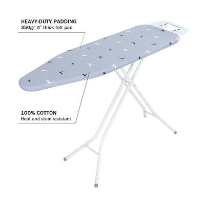Ezy Iron Ironing Board Cover and Pad - Cuts Ironing Time in Half - 15x54  inch