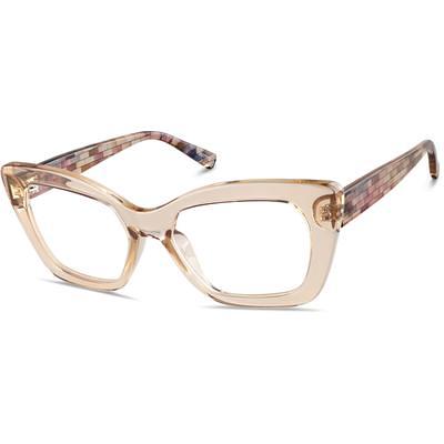 Brown Vintage Cateye Eyeglasses Tortoise Shell Cateye 