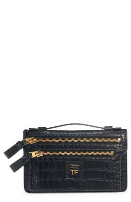 Marc Jacobs E-Shutter Snake Embossed Leather Crossbody Bag