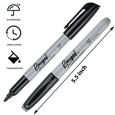 LAZGOL Permanent Markers Bulk, 32 Pack Black Permanent Marker Set, Fine  Tip, Waterproof Markers, Premium Smear Proof Pens, Waterproof, Quick  Drying, Office Supplies for School, Office, Home - Yahoo Shopping
