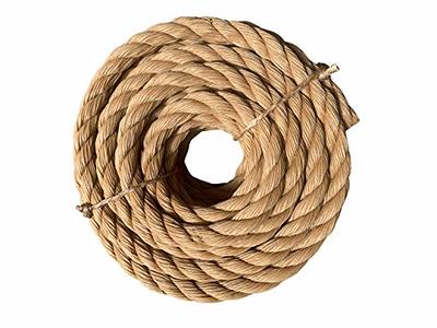 ATERET Twisted ProManila - UnManila Rope I 1/4 inch x 100 feet I 3