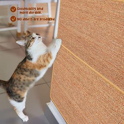 Cat Wall Scratcher Sisal Fabric,Cat Scratcher Wall Mount,Cat
