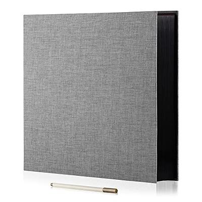 1DOT2 self-adhesive photo album, leather cover self-stick 60 pages