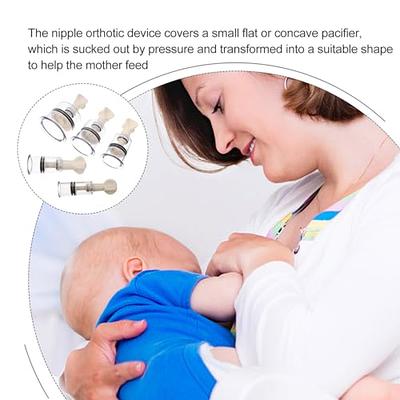 2Pcs Nipple Corrector for Inverted Flat and Shy Nipples Soft Silica Gel Nipple  Therapy Products Nipple Pullers Mammy Breastfeeding Tools Newborn